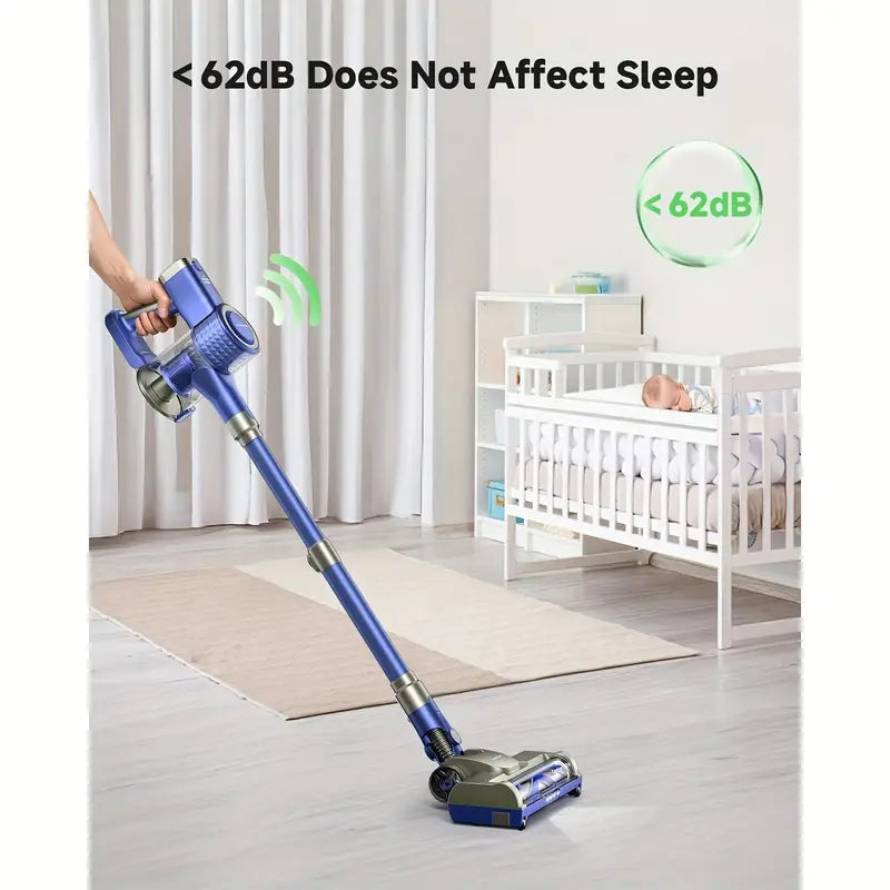 Cordless Vacuum Cleaner, 4-in-1 Rechargeable Stick & Handheld, Lightweight Design For Home, Hardwood Floors, Carpets, Pet Hair